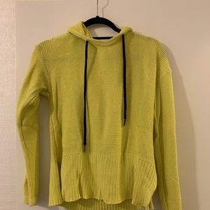 T Alexander Wang Neon Sweater with hood